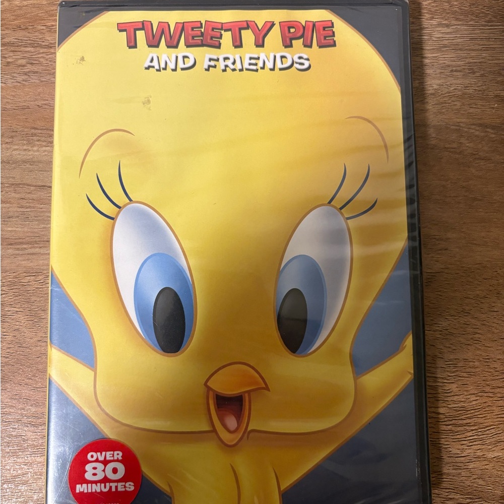 Tweety Pie and Friends DVD- Bright Yellow Tweety Cover